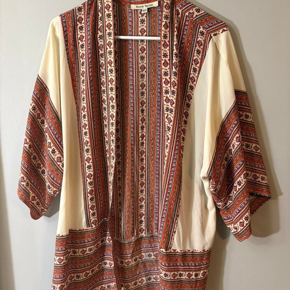 Black Rain Kimono